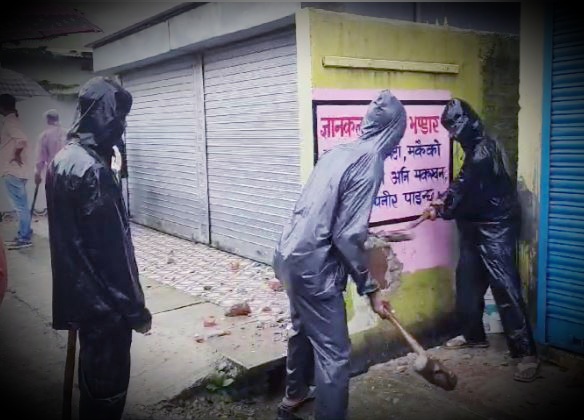 SMC continues its vigorous campaign against encroachment in Ward No. 03, Siliguri