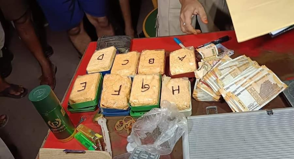 Heroin and cash seized in Tinsukia, three arrested