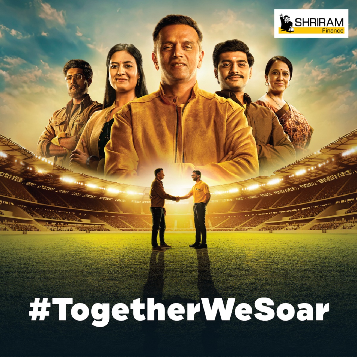 Shriram Finance launches #TogetherWeSoar campaign with Rahul Dravid, empowers aspirations across India