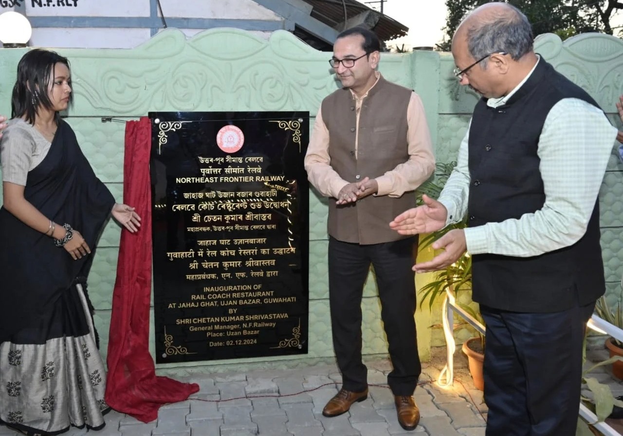 In Guwahati’s Uzan Bazaar, NF Railway opens a rail coach restaurant