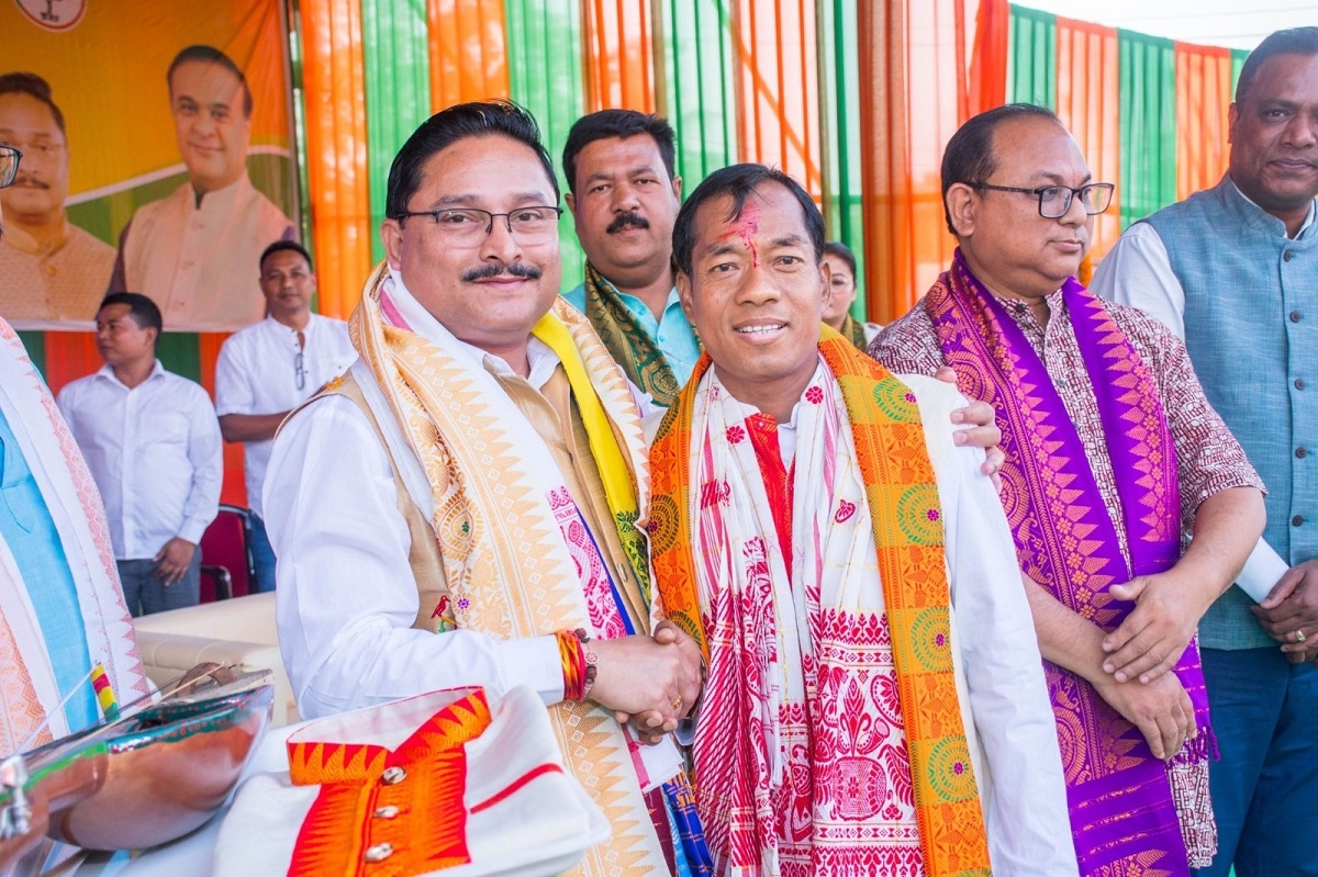 BTR Udalguri’s social worker Minon Mochahari joins BJP, vows to serve people