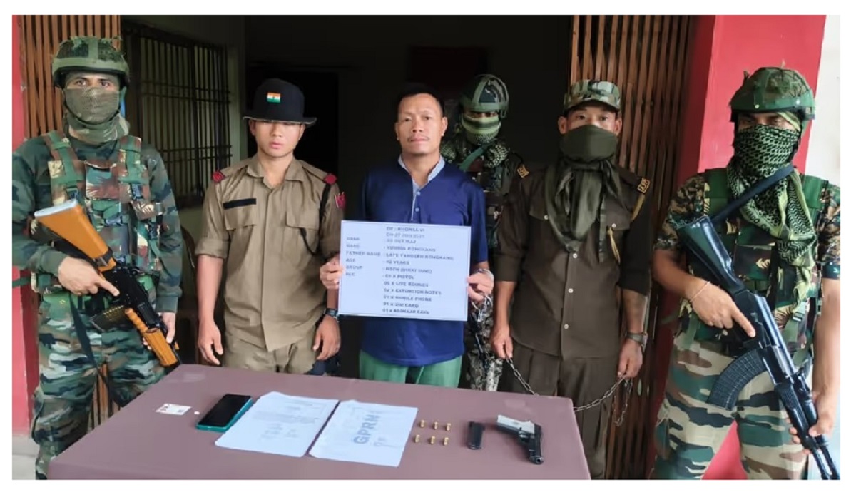 Hardcore NSCN(K) cadre nabbed in Jorhat, hideout busted in Tirap