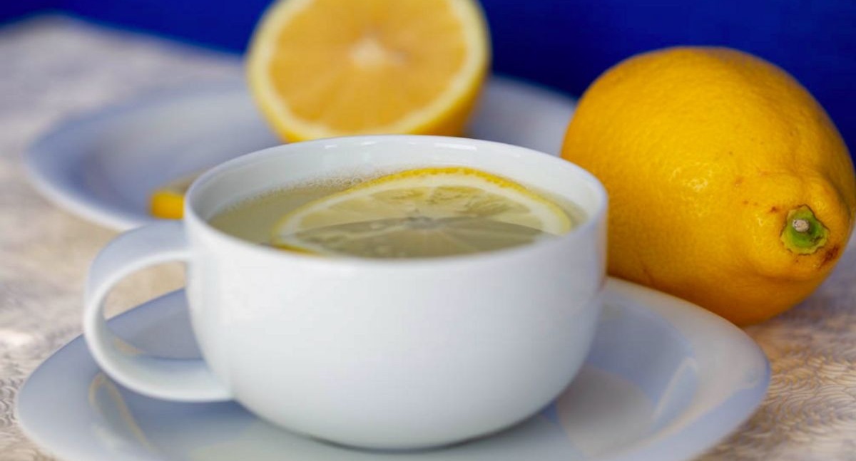 A miraculous fat burner is warm lemon water