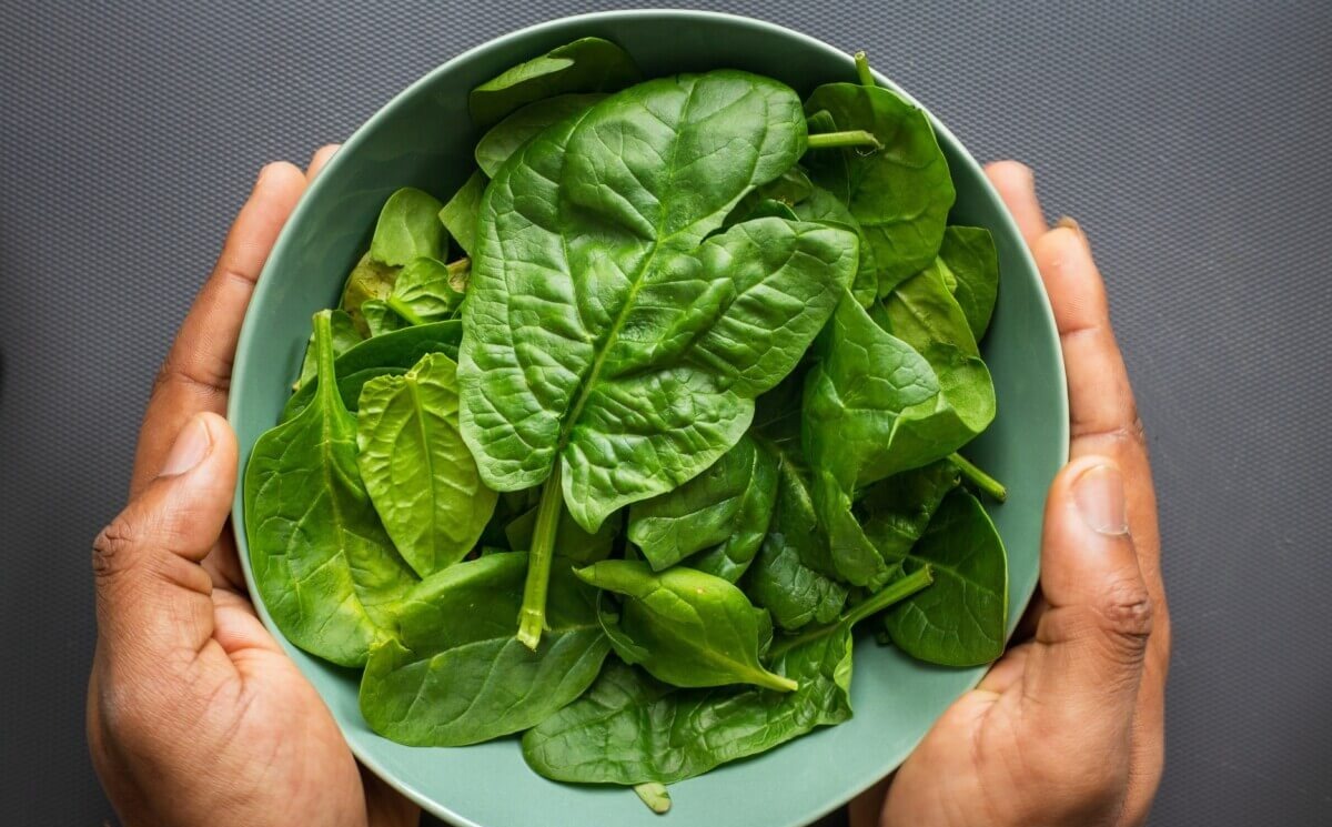 Spinach: A green vegetable with big health benefits