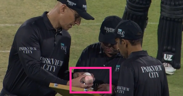 Bad days haven’t left Pakistan Super League; pink color comes off the white ball