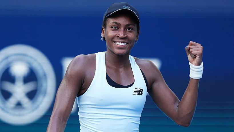 Miami Open Tennis Tournament Coco Gauff beats Keroline to enter the final.